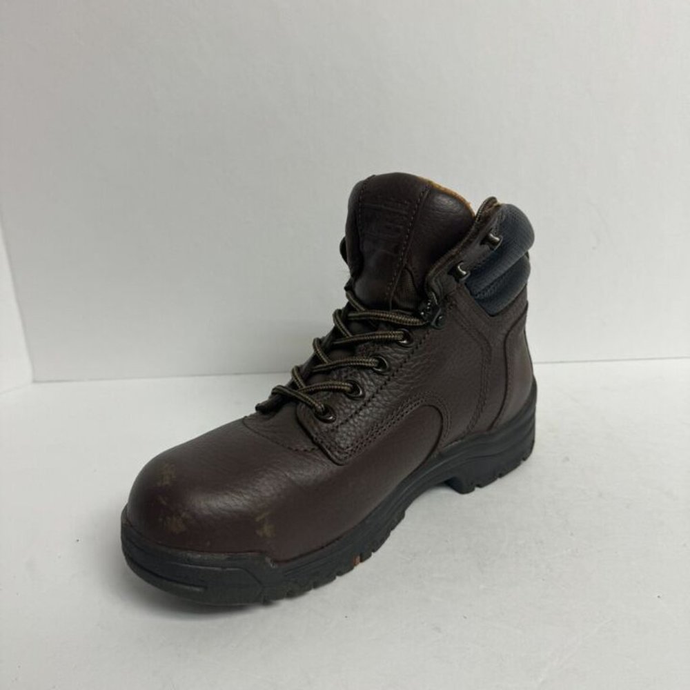 Timberland Pro Womens Titan Alloy Toe Waterproof Boot Brown Size 8.5 M - Picture 2 of 6